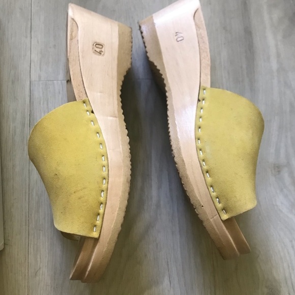 No.6 store abuela clog in citrine size 40 - Picture 4 of 9